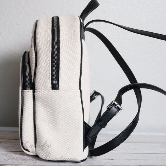 NWT Michael Kors Abbey Backpack with Graffiti - Picture 6 of 10